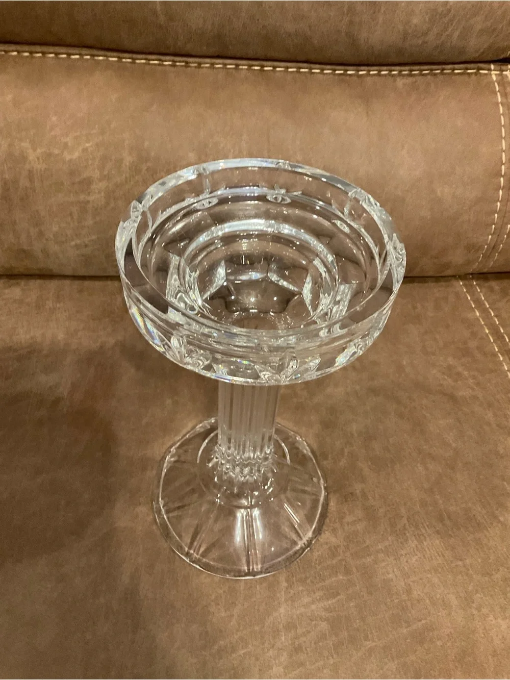 Vintage Shannon Crystal Candle holder